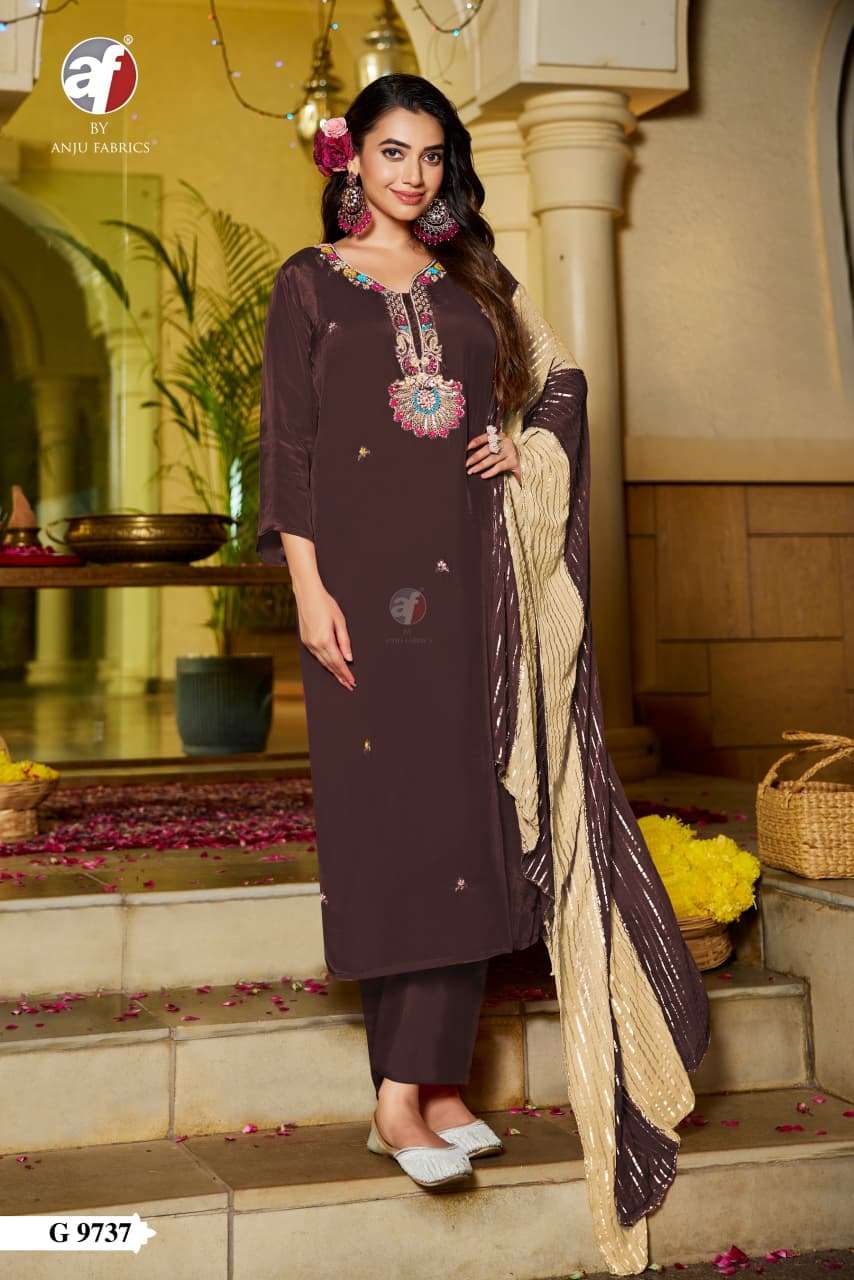 TEXOFAB KURTI PANT DUPPATA  3PCS CONCEPT WHOLESALER EXPORTER SUPPLIER SURAT