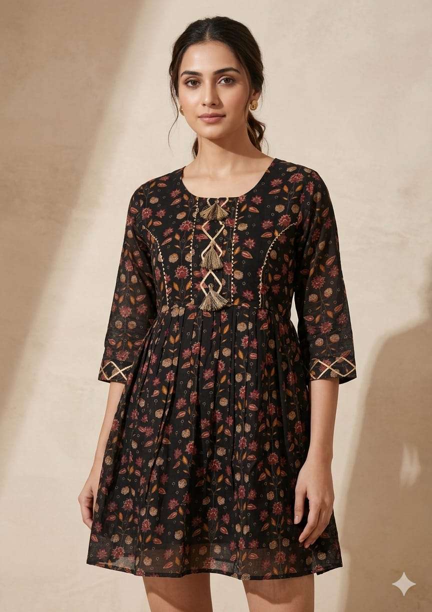 Umbrella Sleeves with Double Flair top Attached with Fancy Buttons Summer collection live now