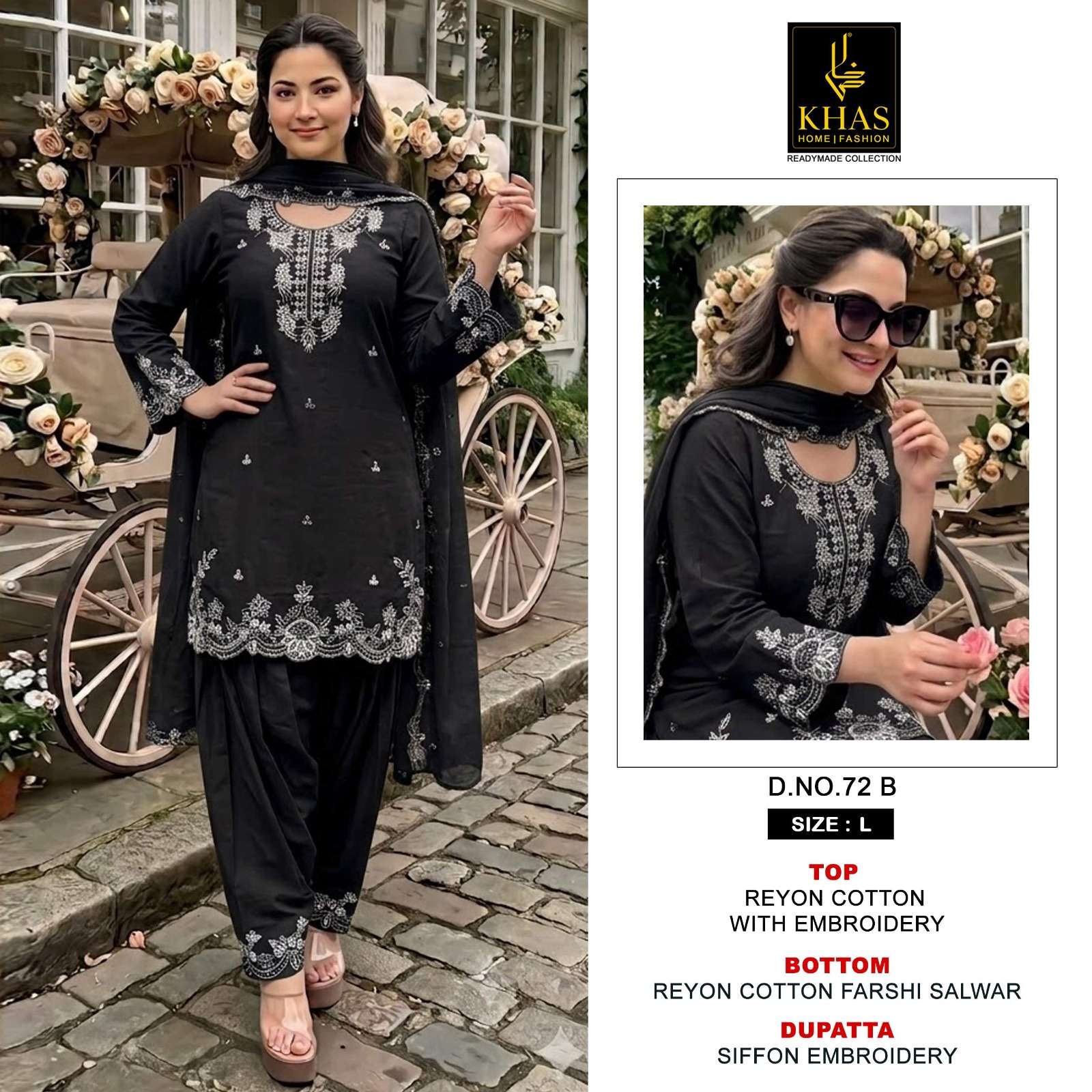 farsi salwar readymade collection wholesaler khas brand