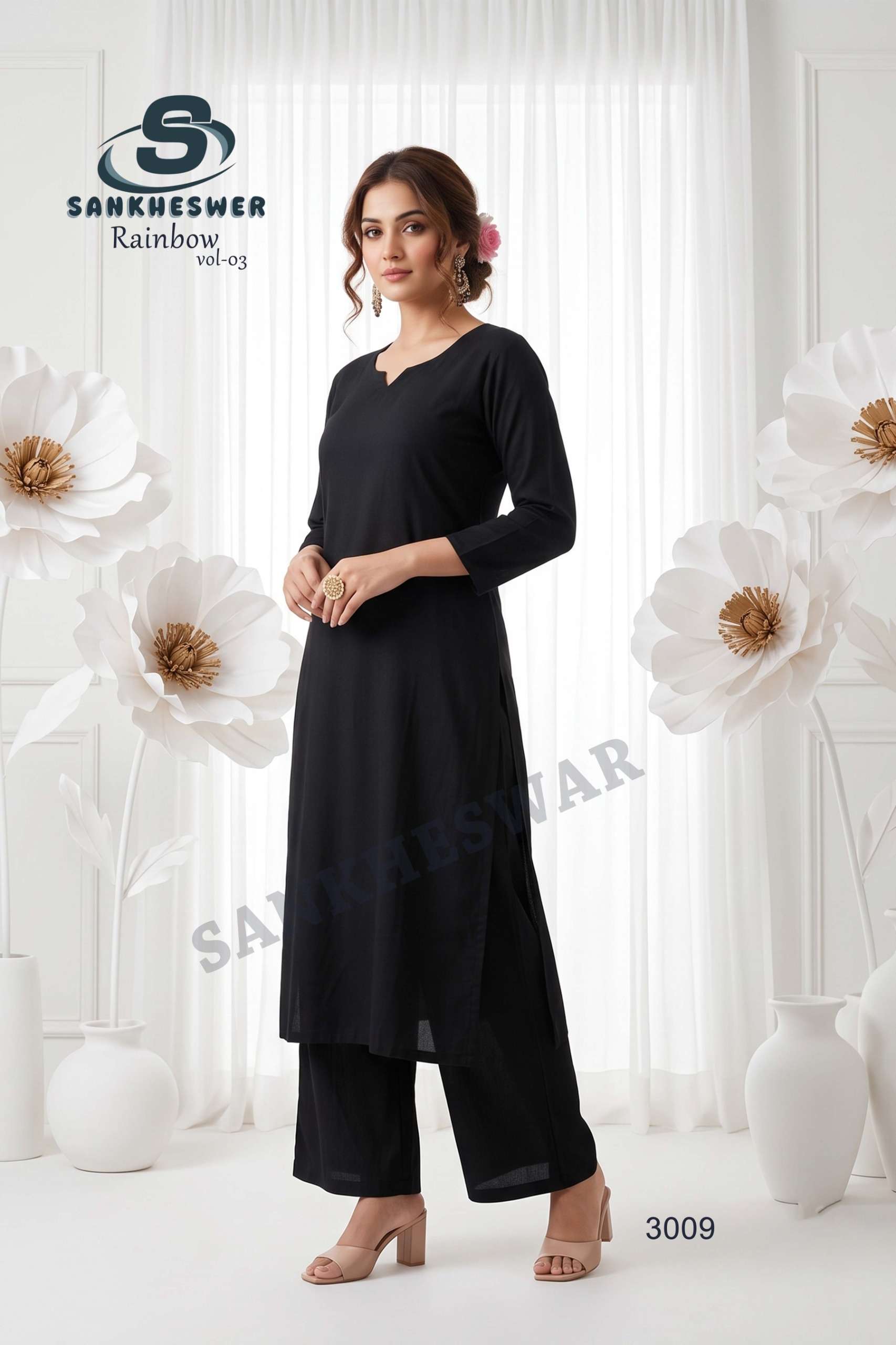 Sankheswer Impex Launching New Catalouge  RAINBOW VOL-3  Fabric  VERTICAN 