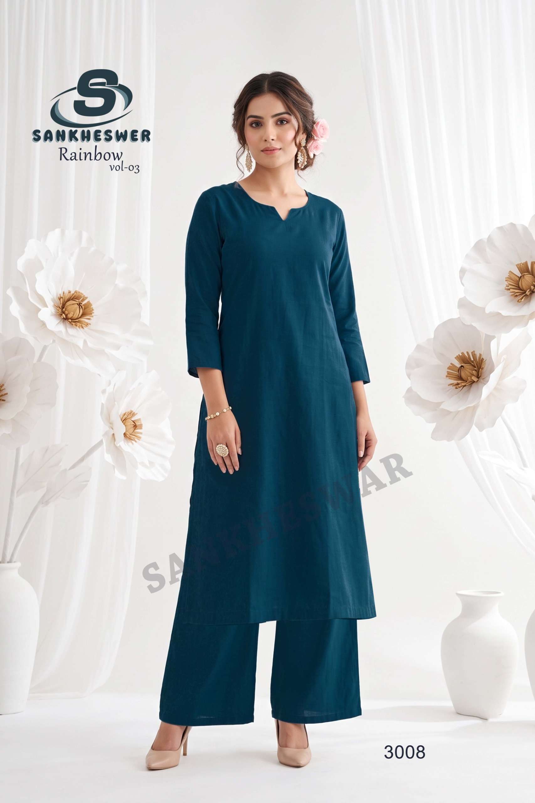 Sankheswer Impex Launching New Catalouge  RAINBOW VOL-3  Fabric  VERTICAN 